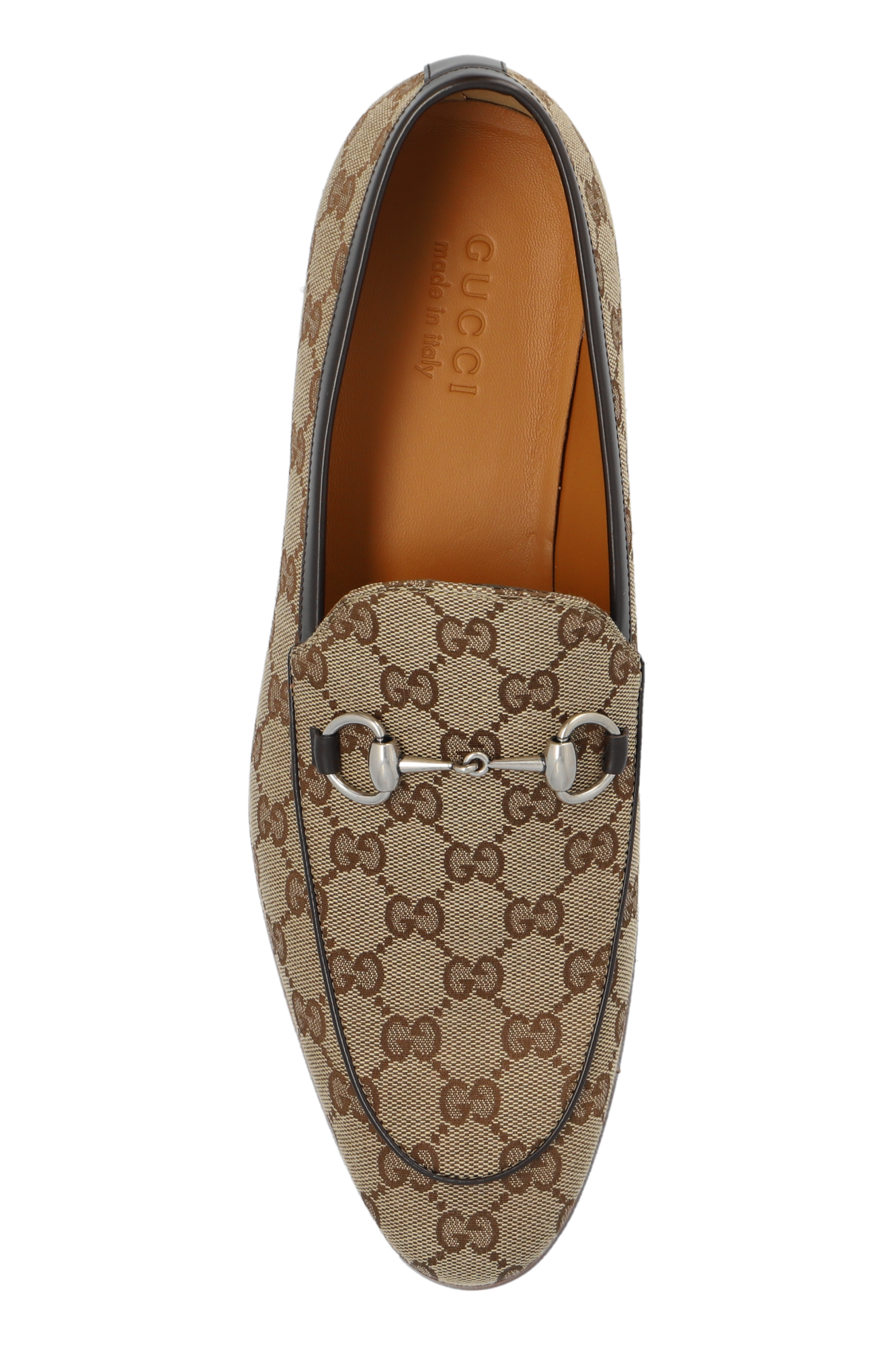 Gucci canvas loafers online